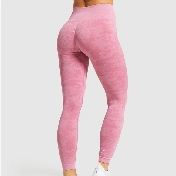 Pink camo gymshark Clearance
